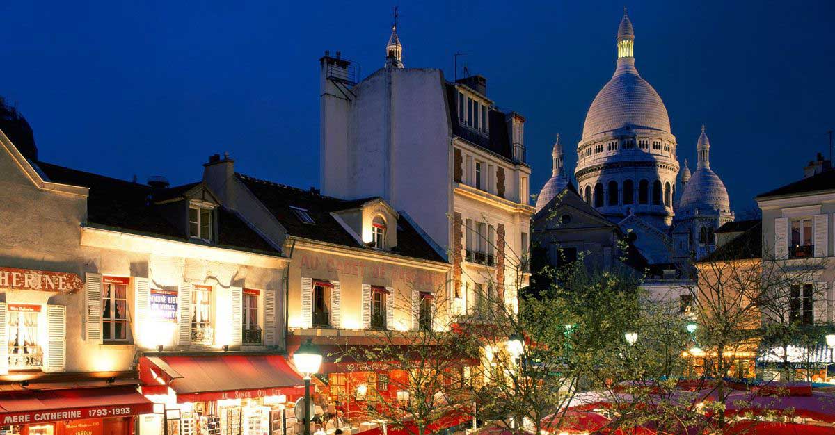Hoteles barrio Montmartre París
