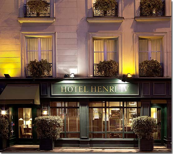 Hotel Henri 4 Rive Gauche Paris 3* étoiles proche du Quartier Latin et du boulevard Saint Michel