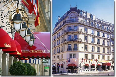 Hotel Chateau Frontenac 4* Sterne Paris in der Nähe der Avenue des Champs Elysées.